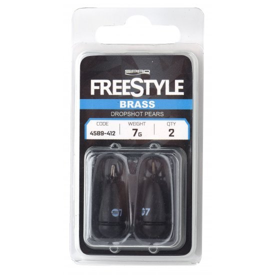 Spro FreeStyle DROPSHOT PEAR BRASS 5G 2 PIECES