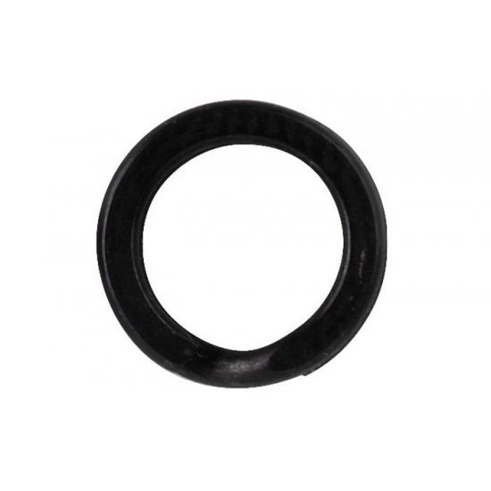 Spro MATTE BLACK SPLIT RING 7MM 20 PIECES