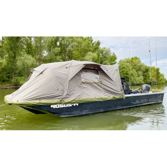 Black Cat Premium Airframe Boat Tent Boat Accessories for Fishing Boats  Waterproof and Windproof Various 338 cm