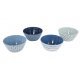Bo-Camp Tableware Mix and Match 16 Pieces Blue
