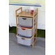 Bo-Camp Urban Outdoor Cabinet Selsdon Pullout baskets