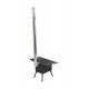 Bo-Camp Urban Outdoor Wood stove Falconwood With spark arrestor