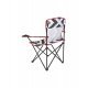 Bo-Camp Urban Outdoor Folding chair Madison Black/White