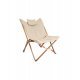 Bo-Camp Urban Outdoor Relax chair Bloomsbury L Polyester oxford Beige