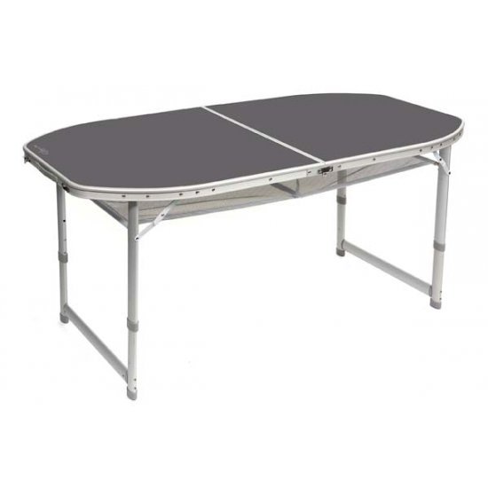 Bo-Camp Table Oval Case model 150x80cm