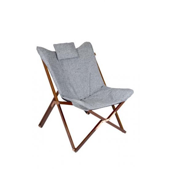 Bo-Camp Urban Outdoor Relax chair Bloomsbury L Polyester oxford Grey