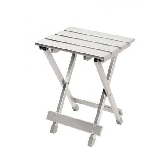 Bo-Camp Foldup stool/Table Aluminium