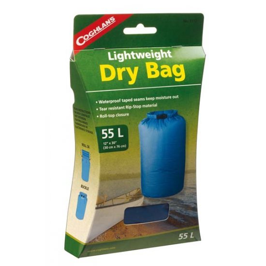 Coghlans Storage Bag Waterproof 55 Liters Blue