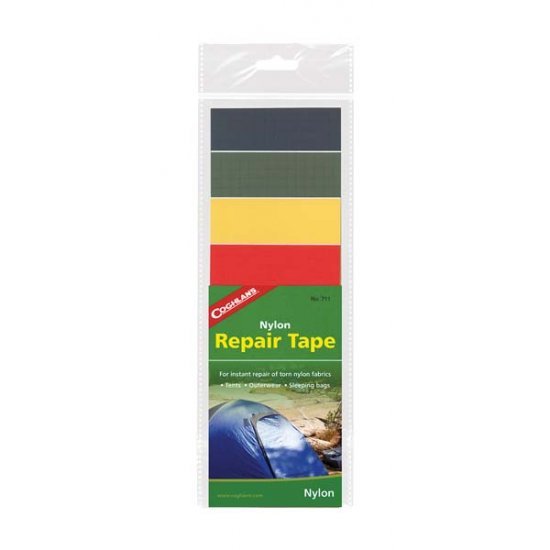 Coghlans Repair Tape Nylon Adhesive 4 Colors
