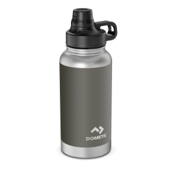 Ozark Trail 24 oz Silver Stainless Steel Water Bottle with Screw Cap 