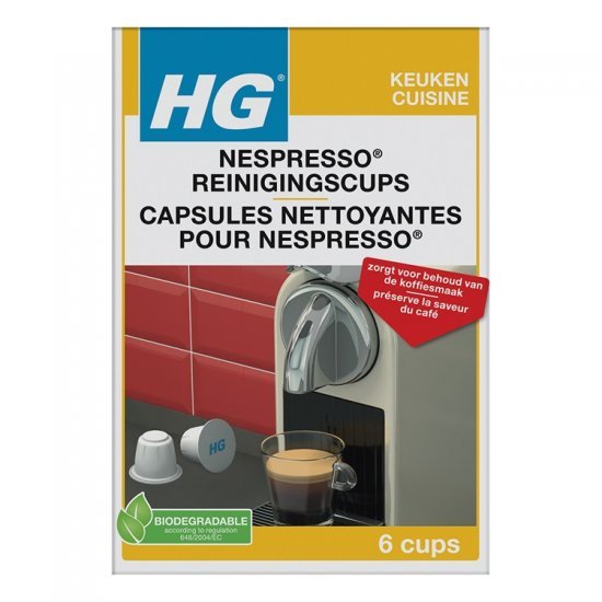HG Nespresso Cleaning Cups 1 Piece