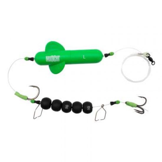 DAM Madcat MADCAT Adjusta Profi River Rigs “Worm & Squid” - Catfish Rigs -  FISHING-MART