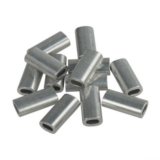 MadCat Aluminum Crimp Sleeves 1,00MM - 16 pieces