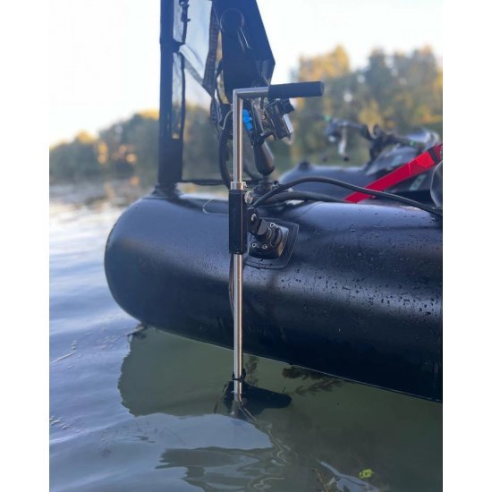Fish Finder Mount and Rod Holder for inflatable boat