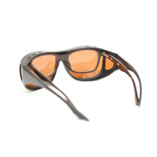 Fortis Eyewear Sunglasses OverWraps 24 7 Brown