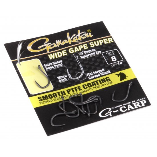 Gamakatsu G-Carp Wide Gape Super Hooks