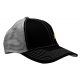 Lews Black Grey Mesh Hat