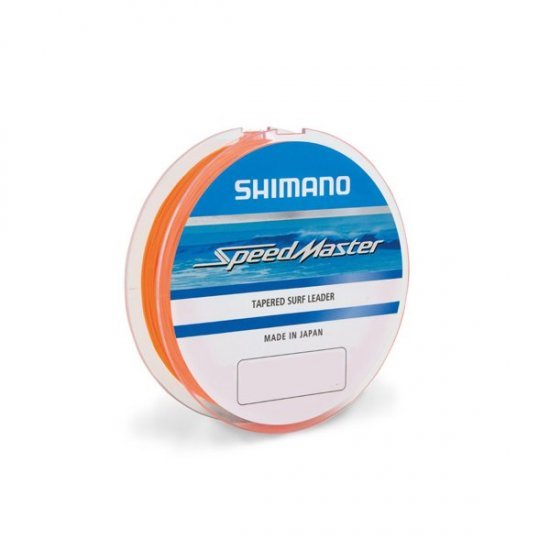 Shimano Speedmaster Tapered Leader Orange 10X15m 0.33-0.57mm