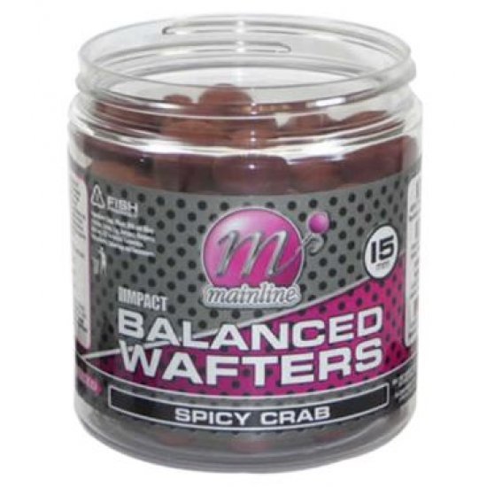 Mainline High Impact Balanced Wafters Spicy Crab 15mm