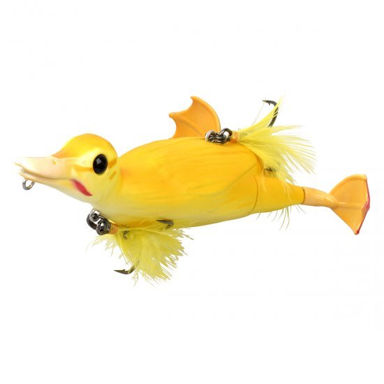 Savage Gear 3D Suicide Duck 10.5cm 28g Floating Yellow - Savage Gear 3D  Suicide Duck 10.5cm 28g Floating Yellow