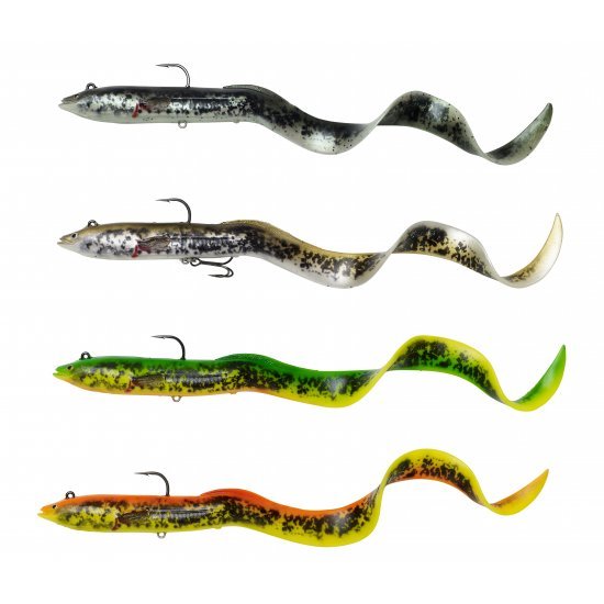 Savage Gear 4D Real Eel PHP 30cm 80g Sinking Fire Tiger - Savage Gear 4D  Real Eel PHP 30cm 80g Sinking Fire Tiger