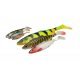 Savage Gear LB 4D Herring Shad 13cm 17g Fire Tiger Bulk 40 Pieces