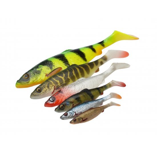 Savage Gear LB 4D Herring Shad 13cm 17g Fire Tiger Bulk 40 Pieces