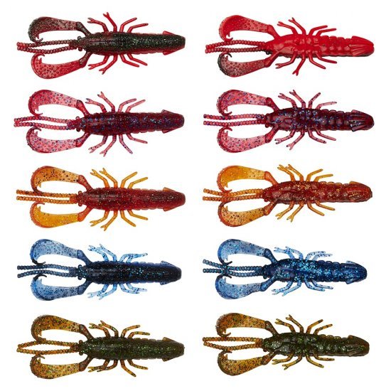 Savage Gear Reaction Crayfish 9.1cm 7.5g Red N Black 5 Pieces
