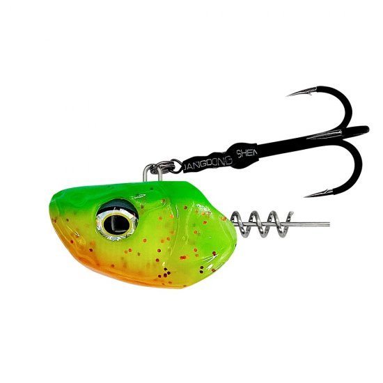 Savage Gear Monster Vertical Head 55g 2/0 Chartreuse 1 Piece