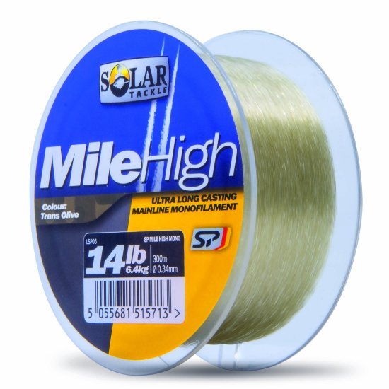 Solar SP Mile High Mono 14lb 1250m 0.34mm
