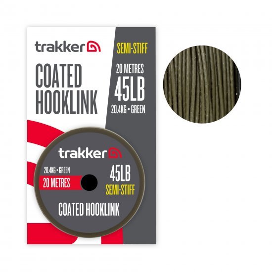 Trakker Semi Stiff Coated Hooklink 45lb 20m