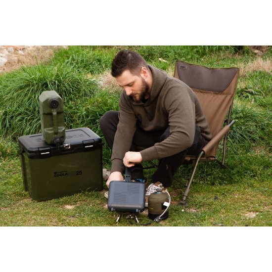 Stanley Adventure Outdoor Cooler 15.1L Green - Double Wall Foam Insulated  Cool Box - BPA-Free - Chest Cooler - Heavy Duty Camping Cooler Box Doubles