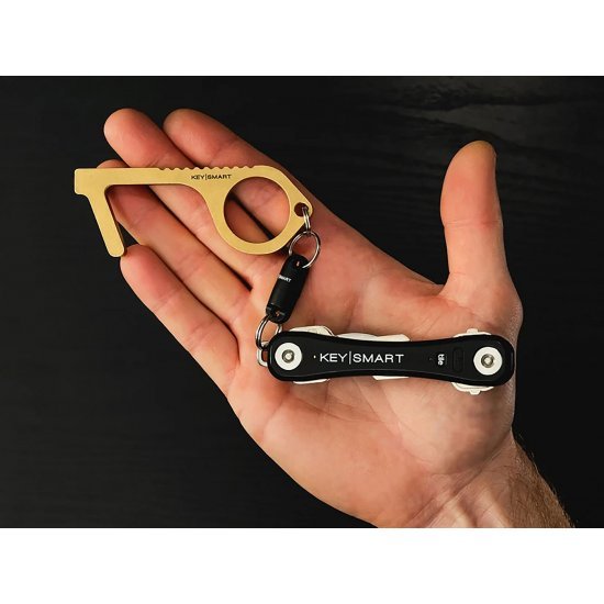 KeySmart Cleankey Brass Hand Tool