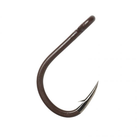 MadCat Pellet Hook A-Static Size 1/0 5 Pieces Brown