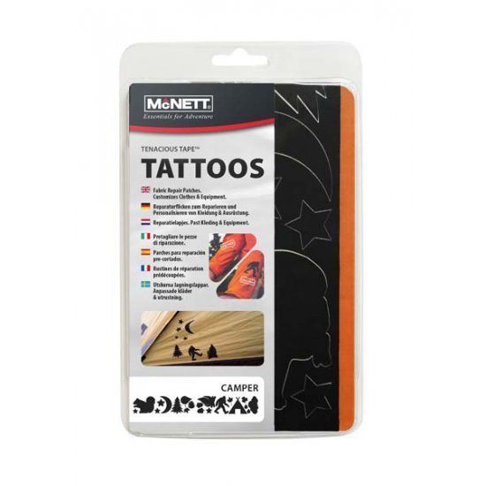 Mcnett Repair plasters Tenacious Tattoo Camper