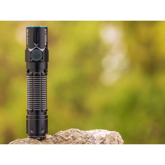 Olight Warrior 3S Tactical Rechargeable LED Flashlight, OD Green