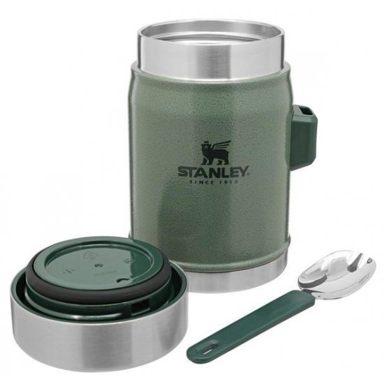Stanley The Legendary Food Jar and Spork 0.4L Hammertone Green