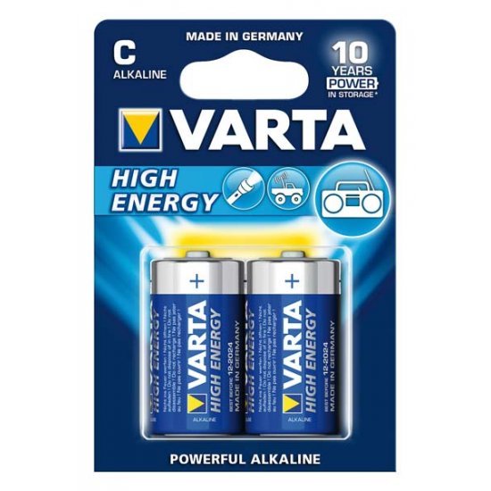 Varta Battery C Rnglish bar HE4914 2 pieces