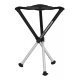 Walkstool 3 Legs stool Comfort 55 cm Adjustable Black