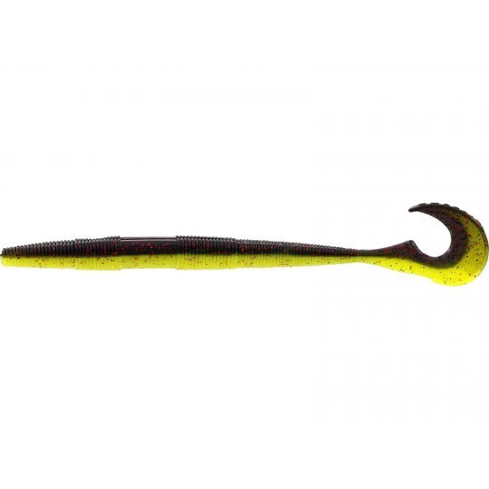 Westin Swimming Worm 13cm 5g Black Chartreuse 5pcs - Westin Swimming Worm  13cm 5g Black Chartreuse 5pcs