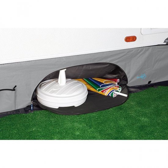 Bo-Camp Caravan draught excluder Universal deluxe With storage compartment