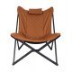 Bo-Camp Industrial Relax chair Molfat Clay