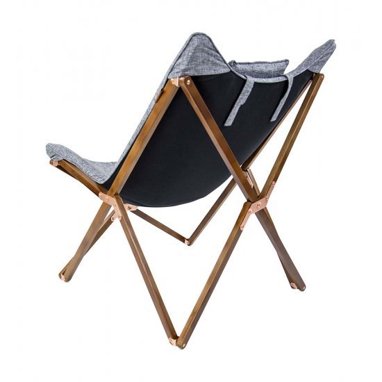 Bo-Camp Urban Outdoor Relax chair Bloomsbury M Polyester oxford Grey