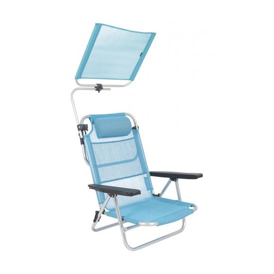 Bo-Camp Sunshade For chair Blue
