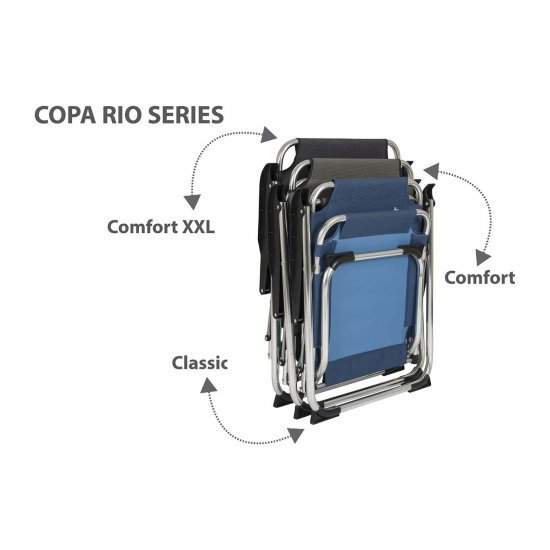 Bo-Camp Camping chair Copa Rio Classic Ruby