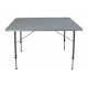 Bo-Camp Camping table Height adjustable 100x70cm