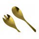 Bo-Camp Industrial collection Salad cutlery Fay 2 Pieces Gold