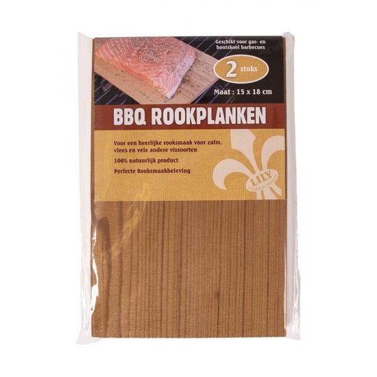 Lily Barbecue Vegetable Smoker Plank 22x15cm 2 Planks