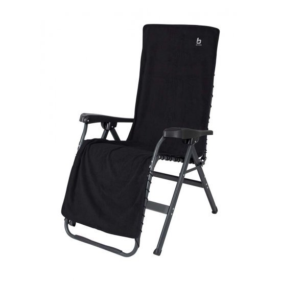 Bo-Camp Chair Cover L Universal Terry Anthracite