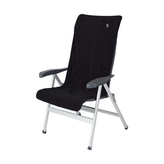 Bo-Camp Chair Cover M Universal Terry Anthracite